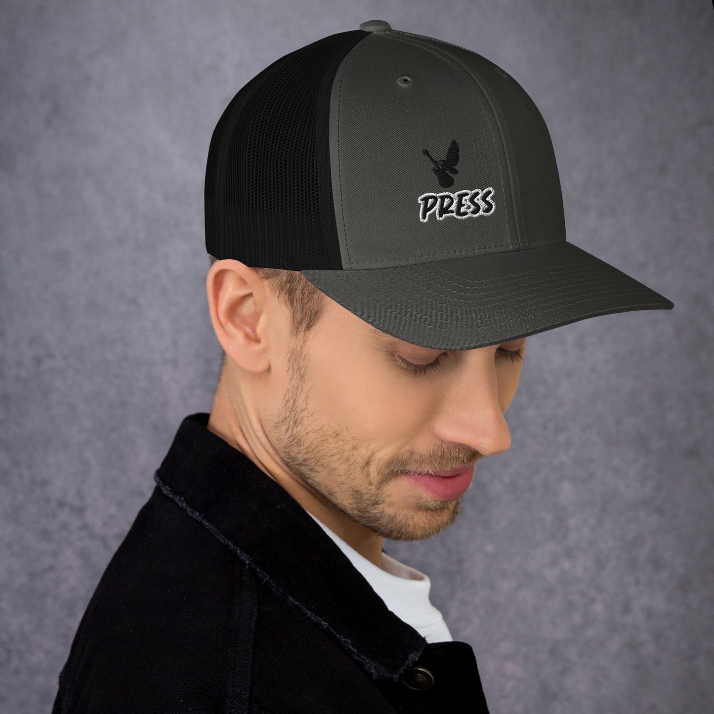 The Random Patriot Eagle 2 Guitar Trucker Cap