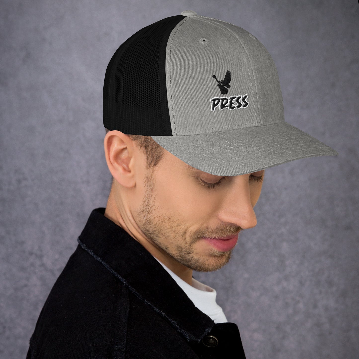 The Random Patriot Eagle 2 Guitar Trucker Cap