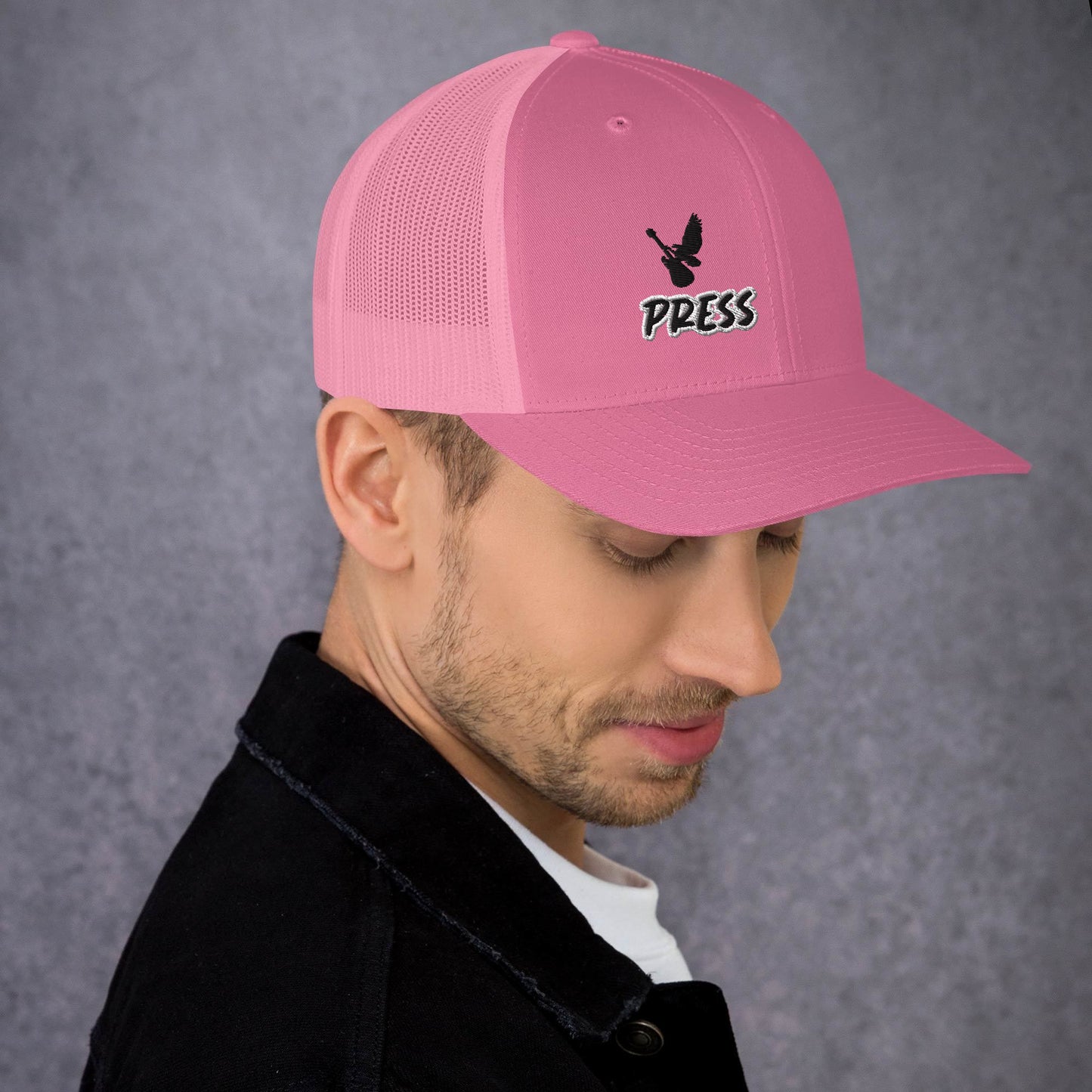 The Random Patriot Eagle 2 Guitar Trucker Cap