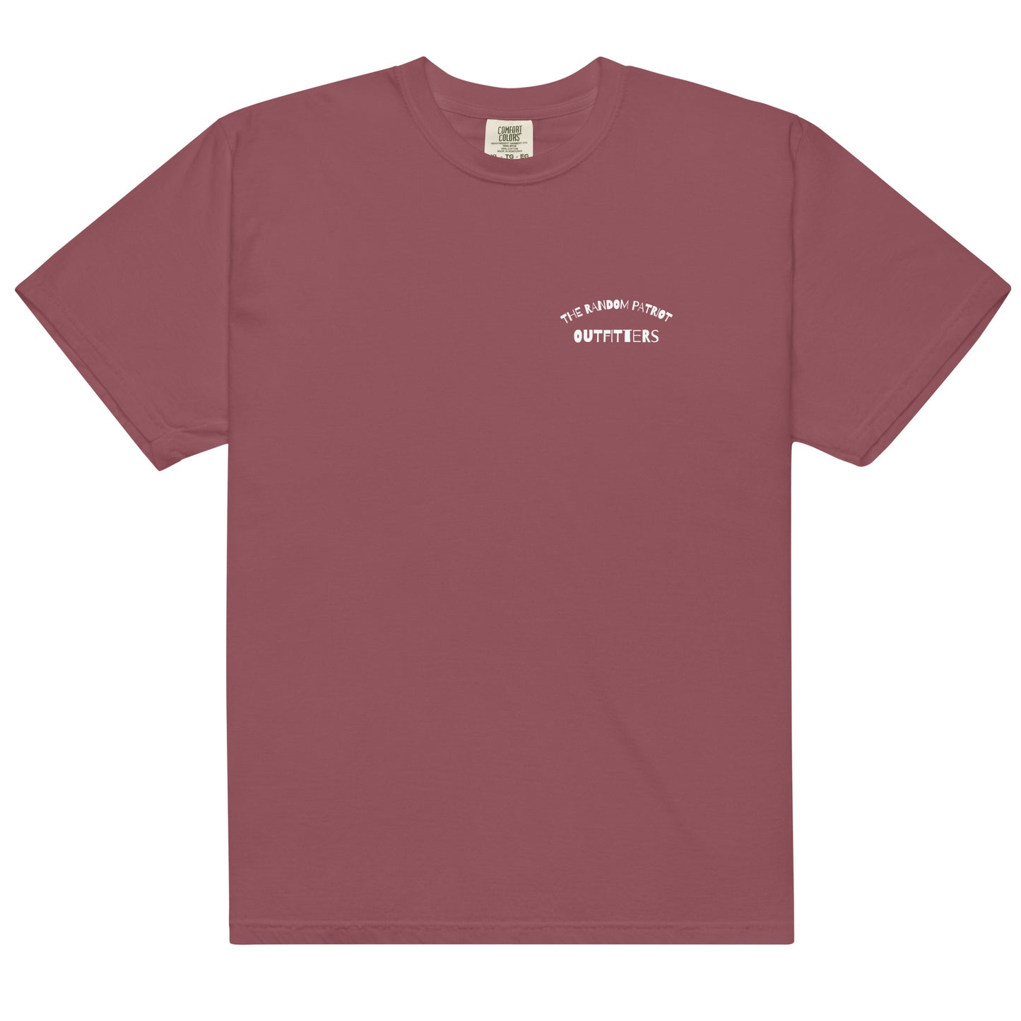 Fly EagleBack1 garment-dyed heavyweight t-shirt