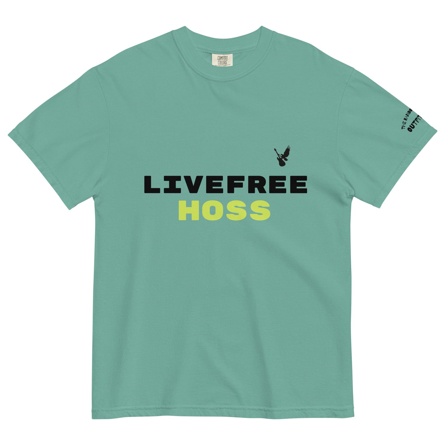 LIVEFREE HOSS garment-dyed heavyweight t-shirt