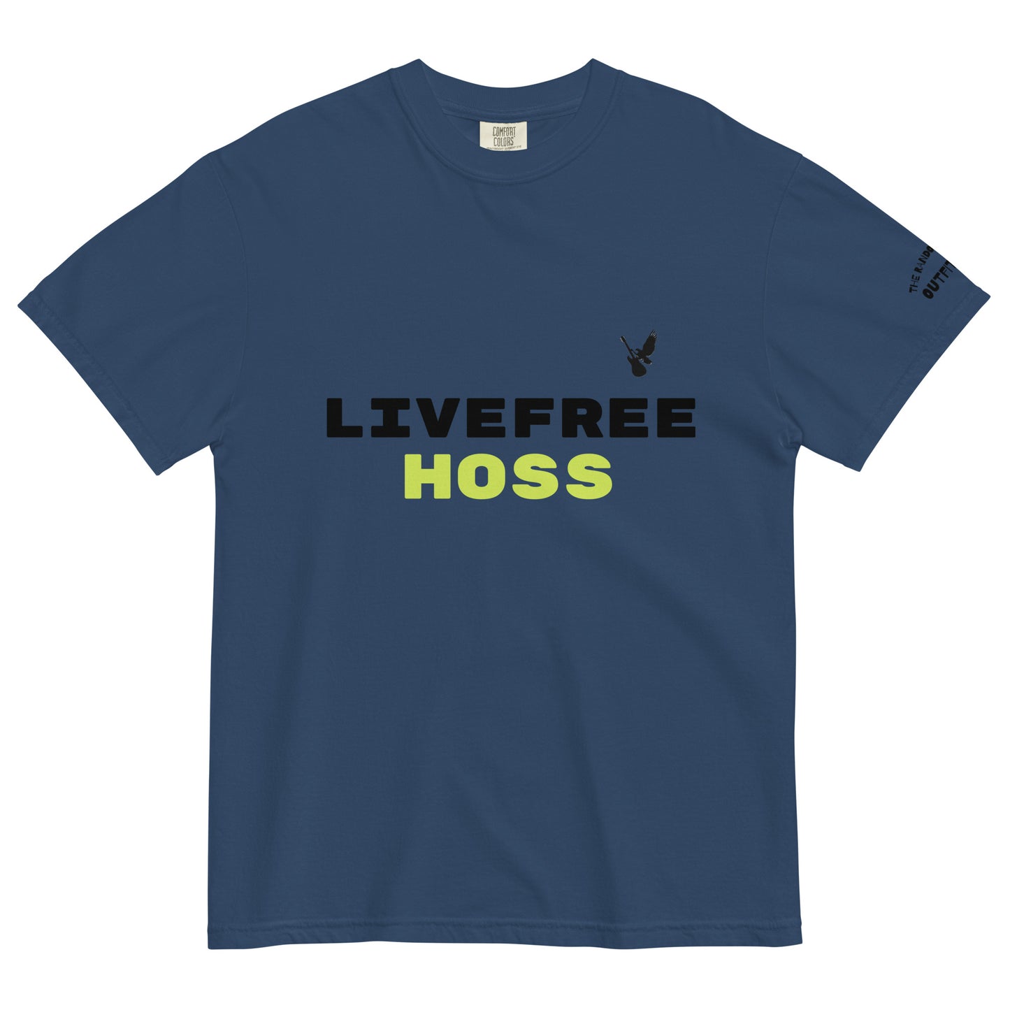 LIVEFREE HOSS garment-dyed heavyweight t-shirt